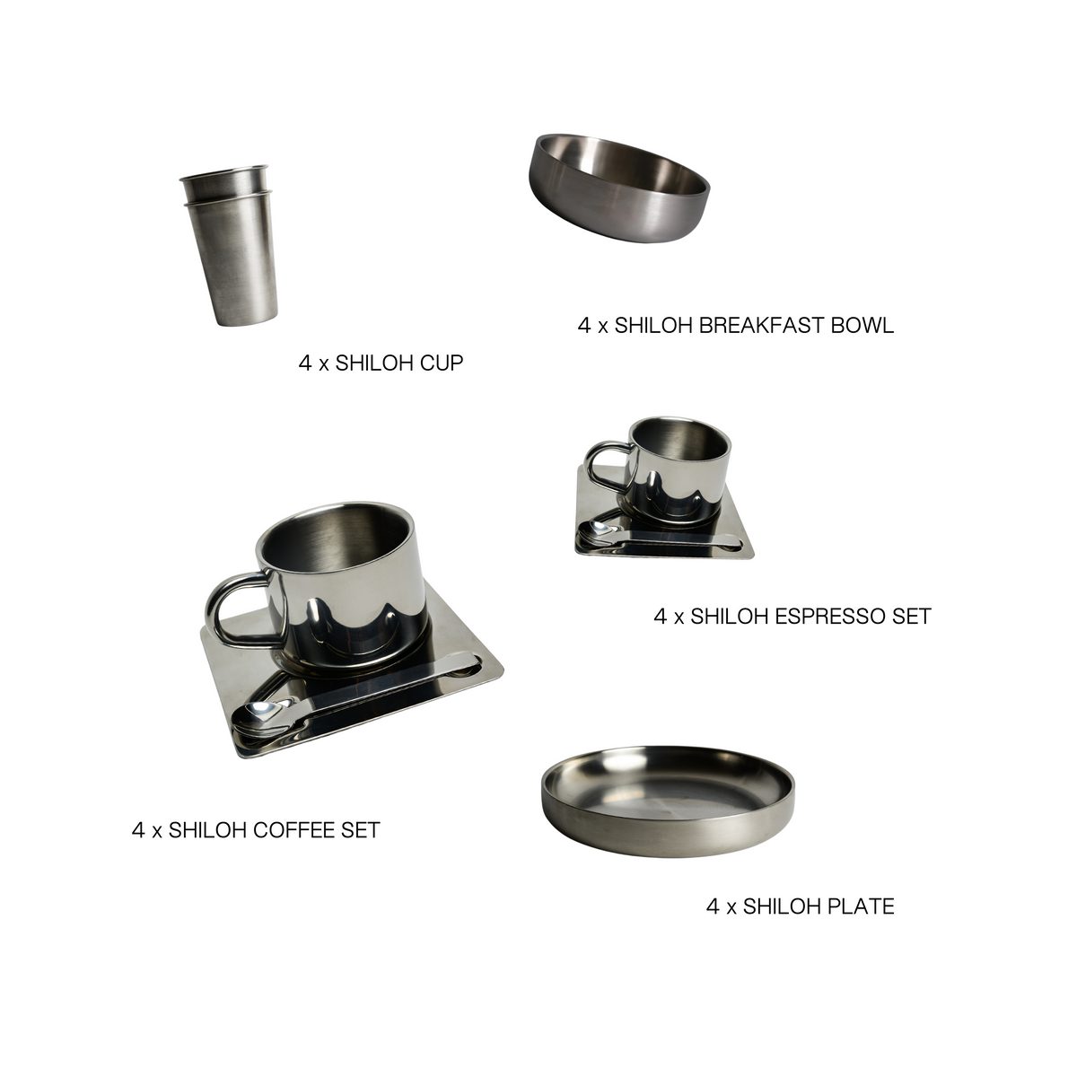 Shiloh Essentials 20-Piece set