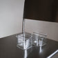 Square glass low